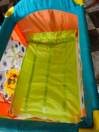 Parque cuna plegable viaje Olmitos para bebé