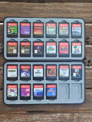 Juegos Nintendo Switch (Pack 22 Títulos) sin caja.