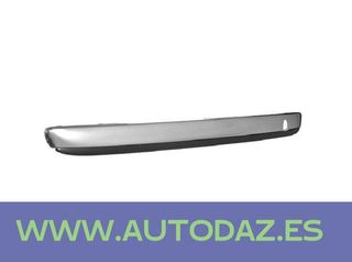 Moldura parachoques trasero negra y cromada FIAT 500