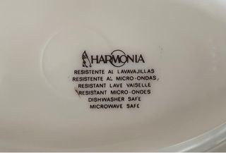 3 Fuentes Ovaladas Arcopal Flor Azul