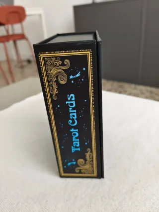 Tarot Azul Dorado Premium
