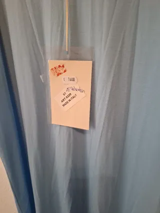 Vestido largo azul talla XXL