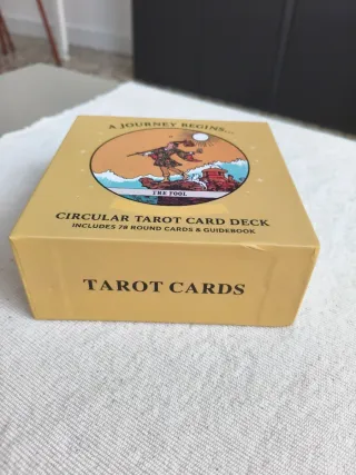 Tarot Waite Cartas Redondas Nuevo