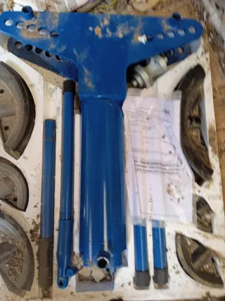 Curvadora hidráulica para barandillas