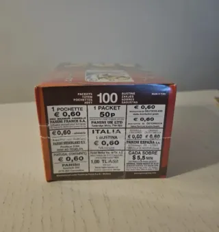 Caja 100 Sobres Panini Mundial Sudáfrica 2010