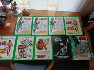 9 tomos Conan