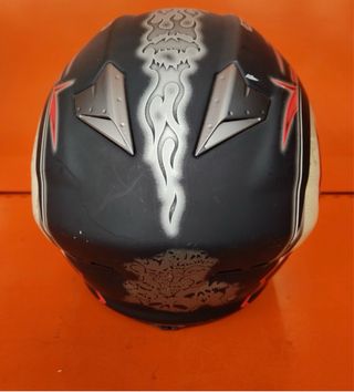Casco de Moto Integral Diseño Calaveras TL