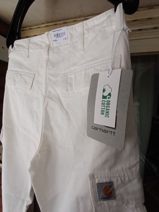 Carhartt Cargo Pantalones Blancos Talla XS