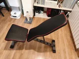 Banco musculación Yoleo plegable ajustable