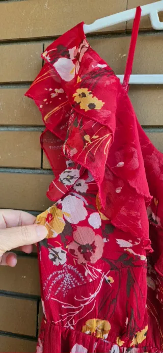 Vestito rosso donna