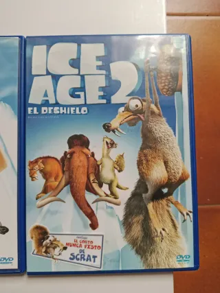 PACK 2 PRIMERAS PELÍCULAS DE ICE AGE