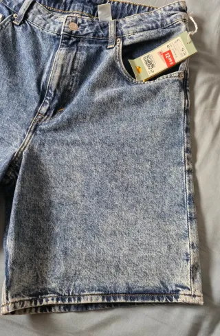 Bermuda H&M mujer azul