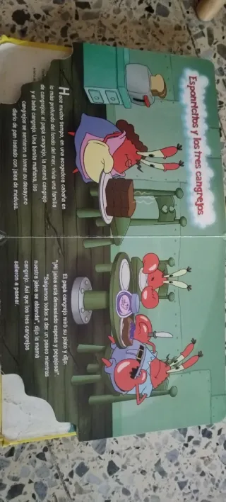 BOB ESPONJA CUENTOS PARA DORMIR MLT MIRROR