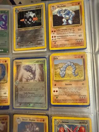 Carte Pokemon Rare - Seviper, Machoke, Onix