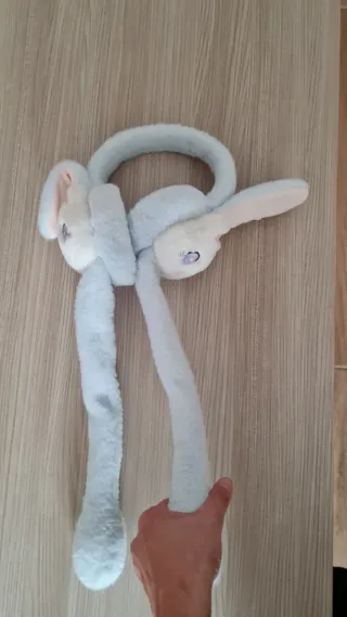 Paraorecchie coniglietto mobile