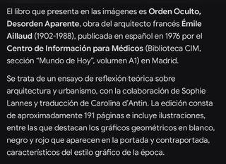 orden oculto , desorden aparente