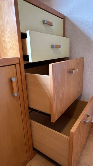 Mueble de escritorio modular madera