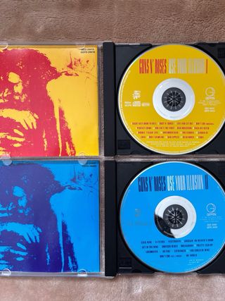 Pack 7 CDs Guns N' Roses,Duff Mckagan ,Aerosmith