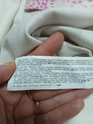 Vestido Desigual floral blanco y rosa