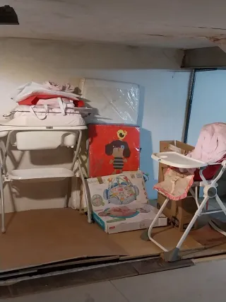 Lote bebé: Coche, Sillas, Cambiador