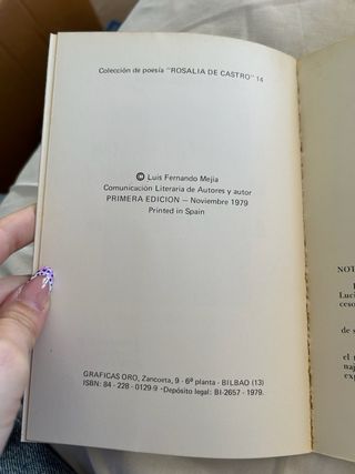 Manuscritos de Lucio Malco - Premio Rosa de Oro 19