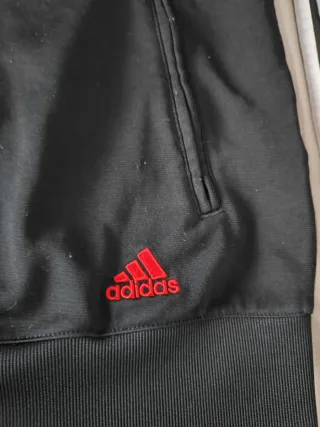 Sudadera Adidas Negra y Roja