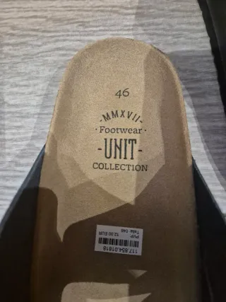 Sandalias de hombre negras talla 46