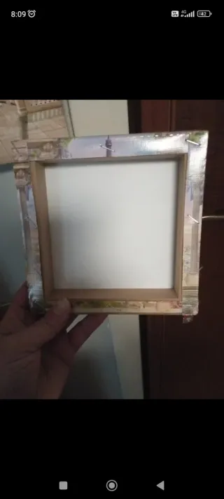 Quadretti con Torre Eiffel e cascata