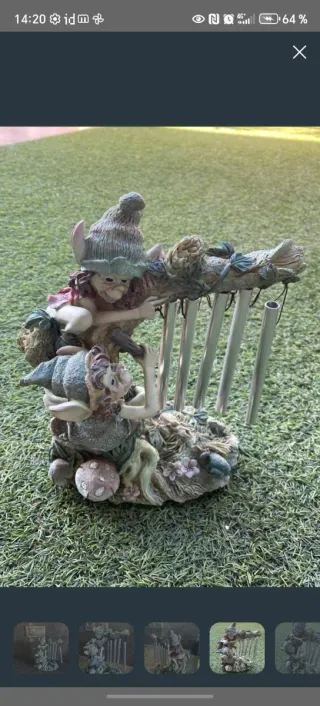 Figura de Duendes con Campanas