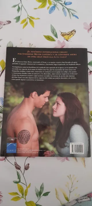 Libro Oficial Película Luna Nueva Saga Crepúsculo