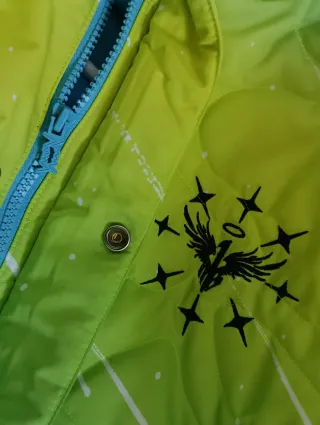 Chaqueta acolchada degradado