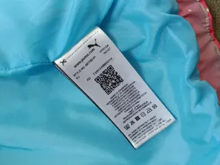 Chaqueta acolchada degradado