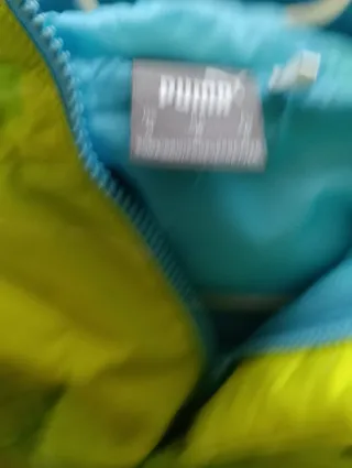 Chaqueta acolchada degradado