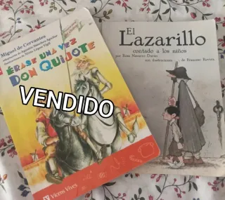 Libro El lazarillo de Tormes. Venta en persona.