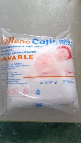 Cojín Relleno Forntex Lavable