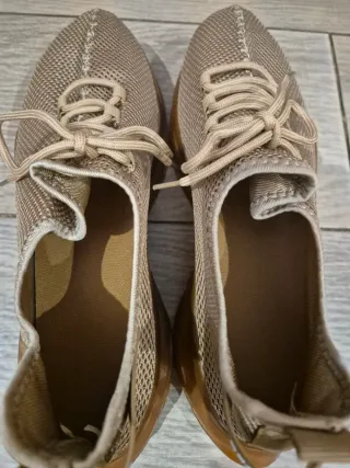 Zapatillas deportivas hombre beige talla 45