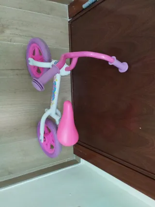 Bici de equilibrio rosa para niñas