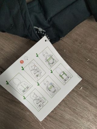 Ergobaby Mochila portabebé Adapt Negro