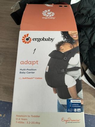 Ergobaby Mochila portabebé Adapt Negro