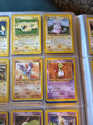 Carte Pokemon Rare - Chinchou, Mareep, Flaaffy