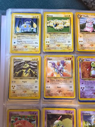 Carte Pokemon Rare - Chinchou, Mareep, Flaaffy