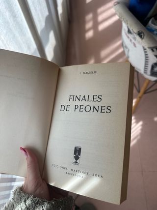 Libro Finales de Peones
