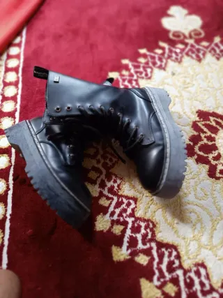 Zapatillas emmmshu verdes y blancas