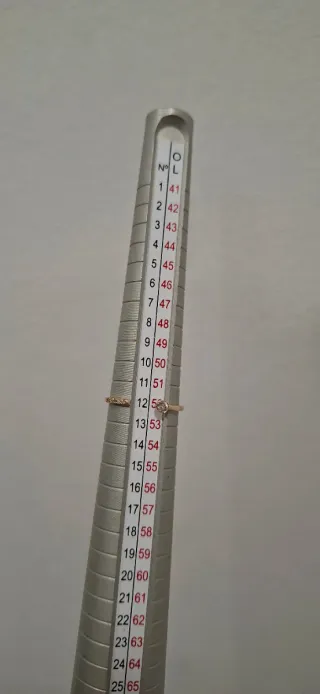 Anillo Oro Rosa Diamantes Fancy Certificado