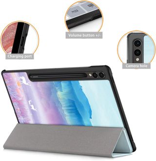 TOPCASE Funda para Samsung Galaxy Tab S9 Plus de 1