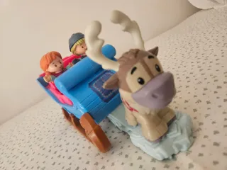 Trineo Frozen Little People, de Fisher Price