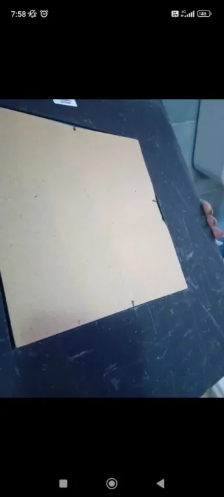 Specchio vintage decorato con fiori