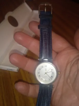 Reloj Plata Ley Caja Original
