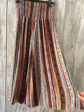 Pantalón palazzo estampado