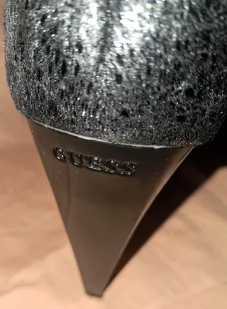 Botines Guess Tacón Alto Cremallera Talla 40